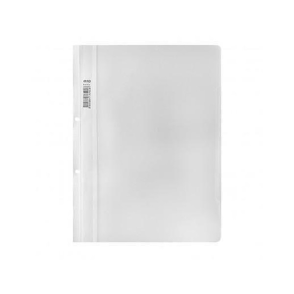 SPREE ПАПКА PVC, A4  С ПЕРФОРАЦИЯ, 25бр. БЯЛ